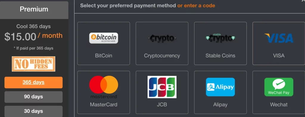 tezfiles.com payment